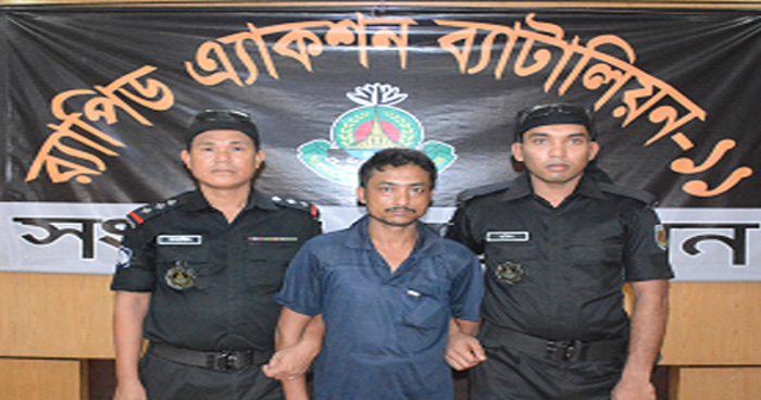 র‌্যাব-১১,  নারায়ণগঞ্জ কর্তৃক ১০০ পিস ইয়াবা ট্যাবলেটসহ একজন  গ্রেফতার