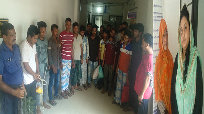 ফতুল্লায় ওয়ারেন্ট ও বিভিন্ন মামলায় গ্রেফতার - ২১