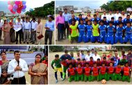 বঙ্গবন্ধু  ও বঙ্গমাতা জাতীয় গোল্ডকাপ ফুটবল টুর্নামেন্টের উদ্বোধন  জাতির পিতার স্বপ্ন গড়তে একটি সুস্থ-সবল জাতি দরকার: ডিসি