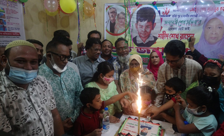 “ছোট্ট যে জন ছিল রে” শেখ রাসেলের ৫৮তম জন্মদিন উদযাপন নিজ এলাকায় '১৮ই অক্টোবর শেখ রাসেল দিবস '